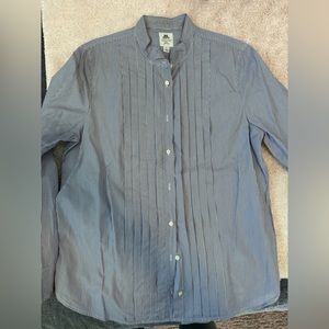 Thomas Mason for JCrew Tuxedo Striped Buttonup